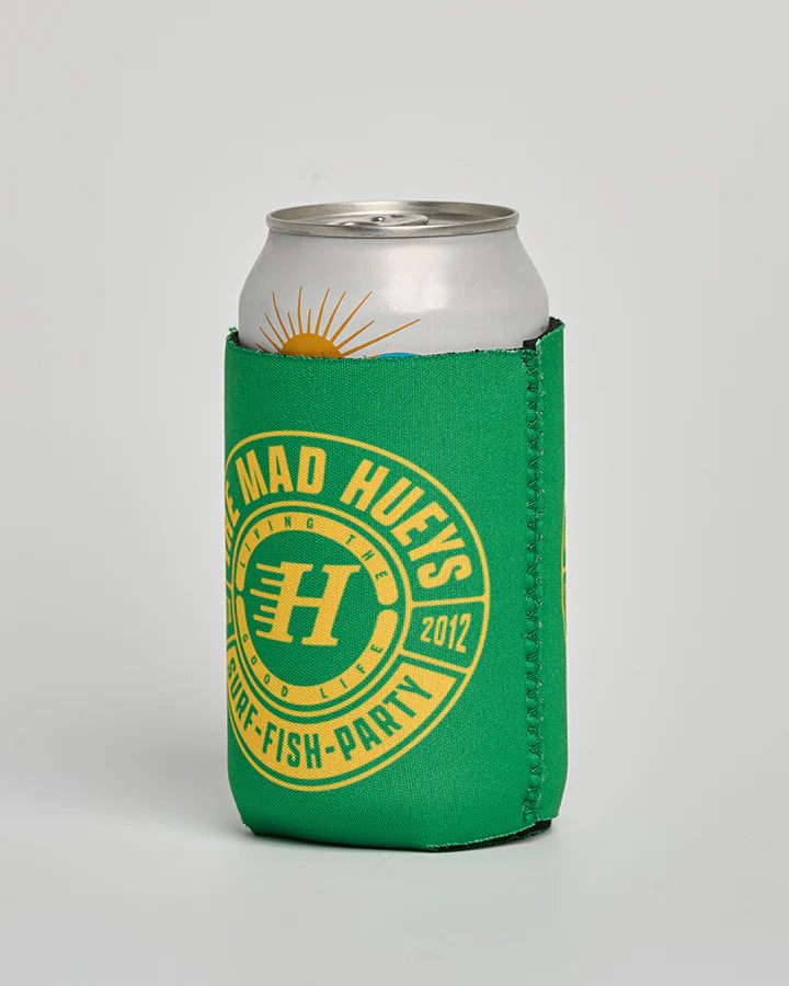 The Mad Hueys Oi Oi Oi Stubby Cooler Aussie Green