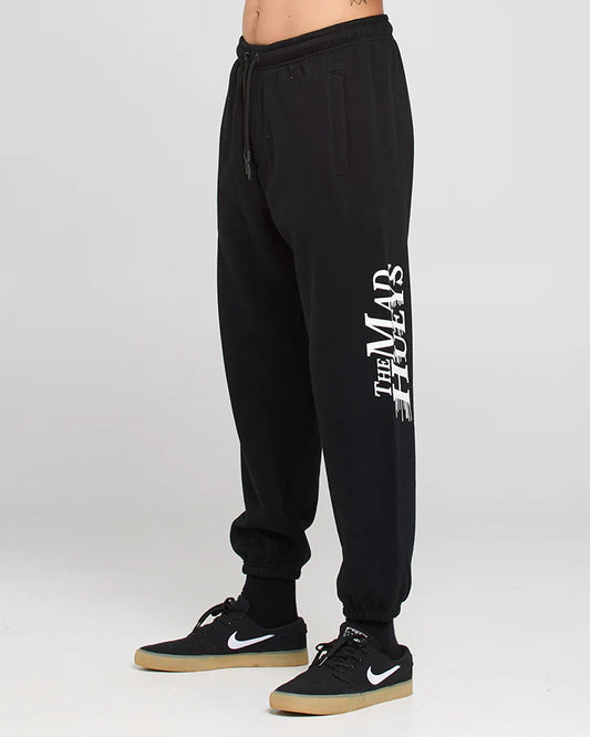 THE MAD HUEYS SPEEDING HUEYS RELAXED TRACKPANT BLACK