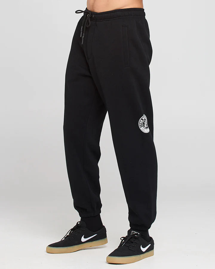 THE MAD HUEYS HUEYS H SERIES REGULAR TRACKPANT BLACK