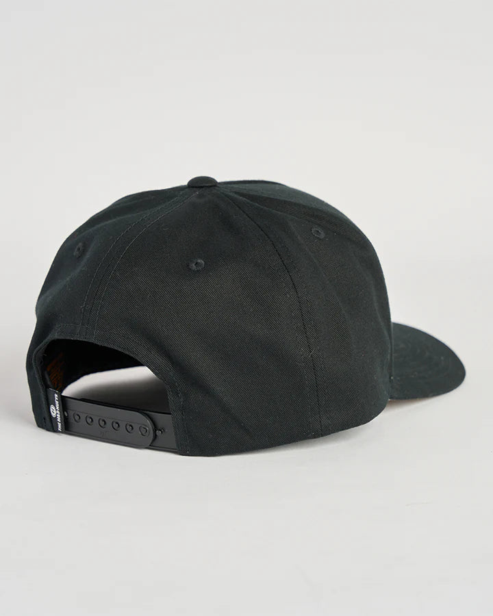 The Mad Hueys Fk Off Fish On Twill Snapback | Black