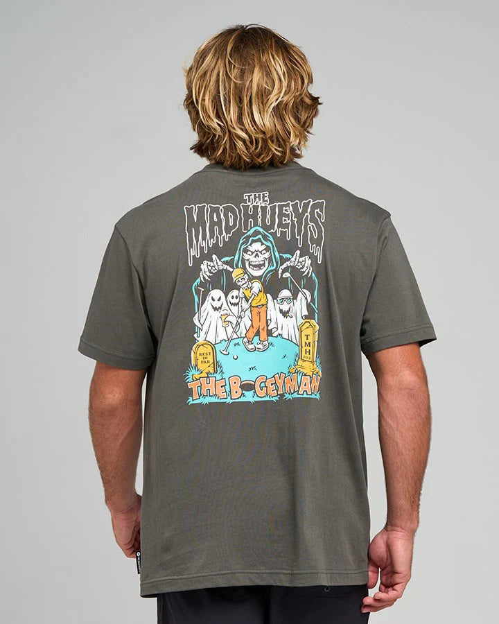 The Mad Hueys Bogeyman Short Sleeve Tee | Charcoal