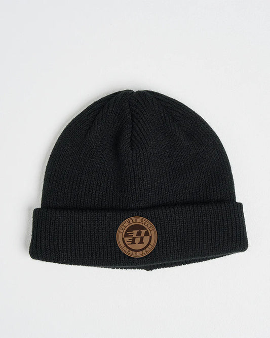 The Mad Hueys Suede Hueys Wharfie Beanie | Black