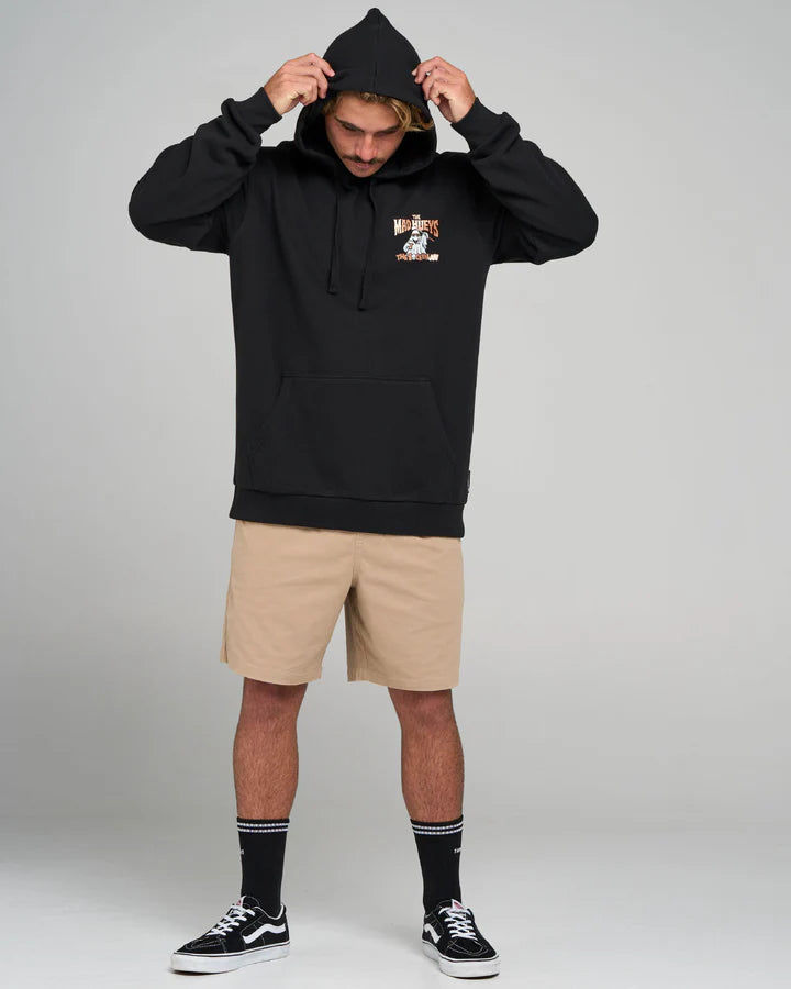 The Mad Hueys Bogeyman Hooded Pullover | Black