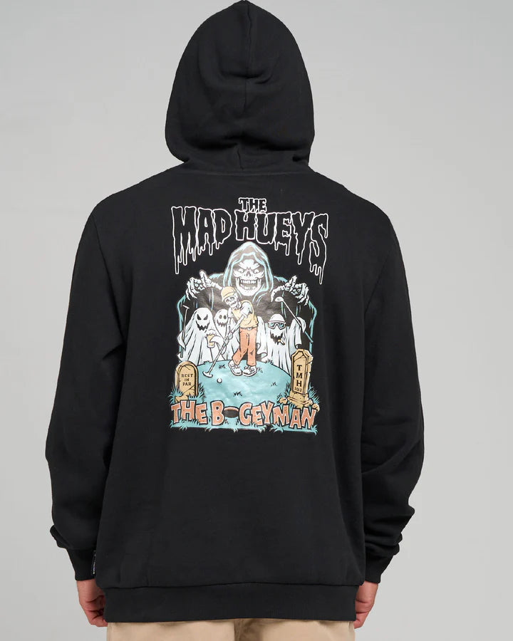 The Mad Hueys Bogeyman Hooded Pullover | Black