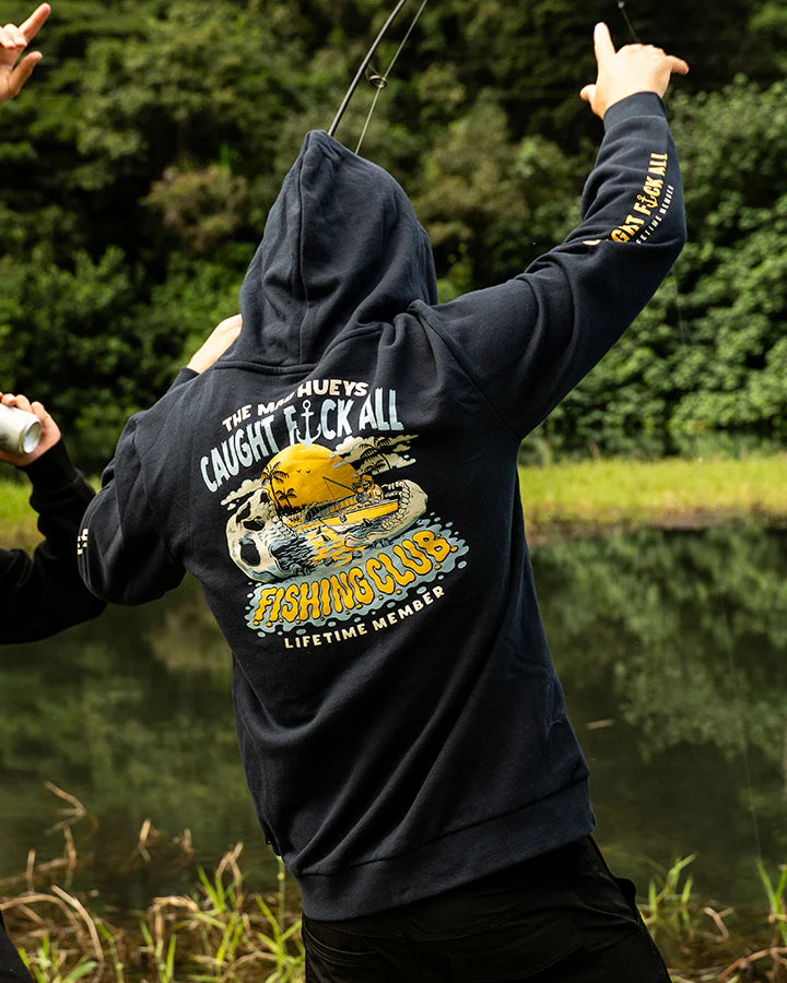 The Mad Hueys Caught FK All Jaw Pullover | Navy