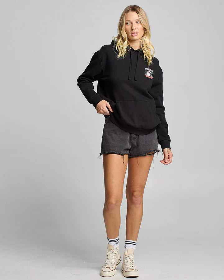 THE MAD HUEYS SHIPWRECKED CAPTAIN WOMENS PULLOVER BLACK