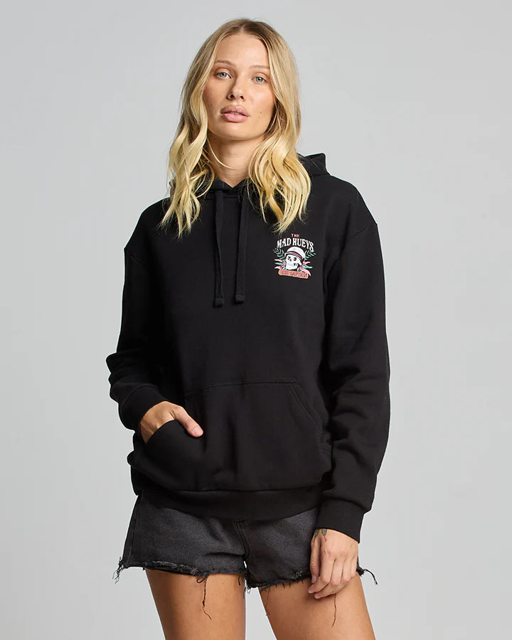 THE MAD HUEYS SHIPWRECKED CAPTAIN WOMENS PULLOVER BLACK