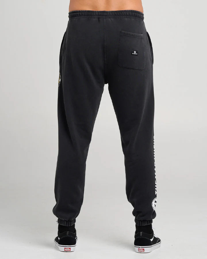 The Mad Hueys Surf Hueys Track Pant | Washed Black