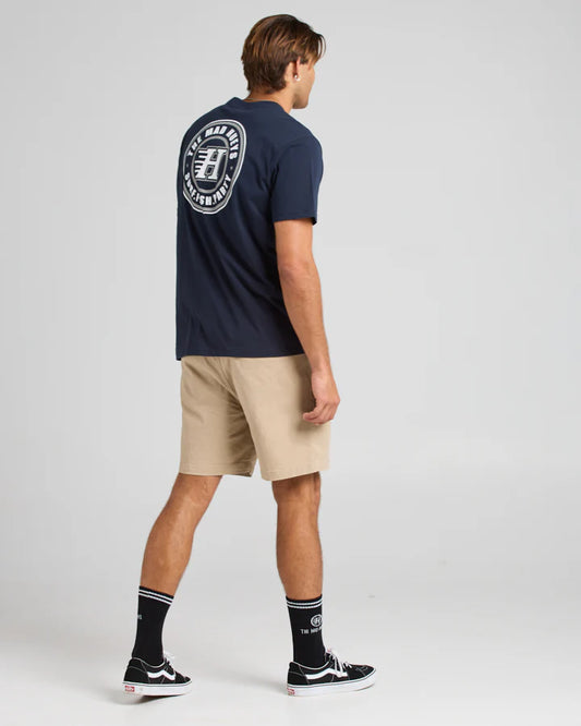 THE MAD HUEYS H SERIES SS TEE NAVY