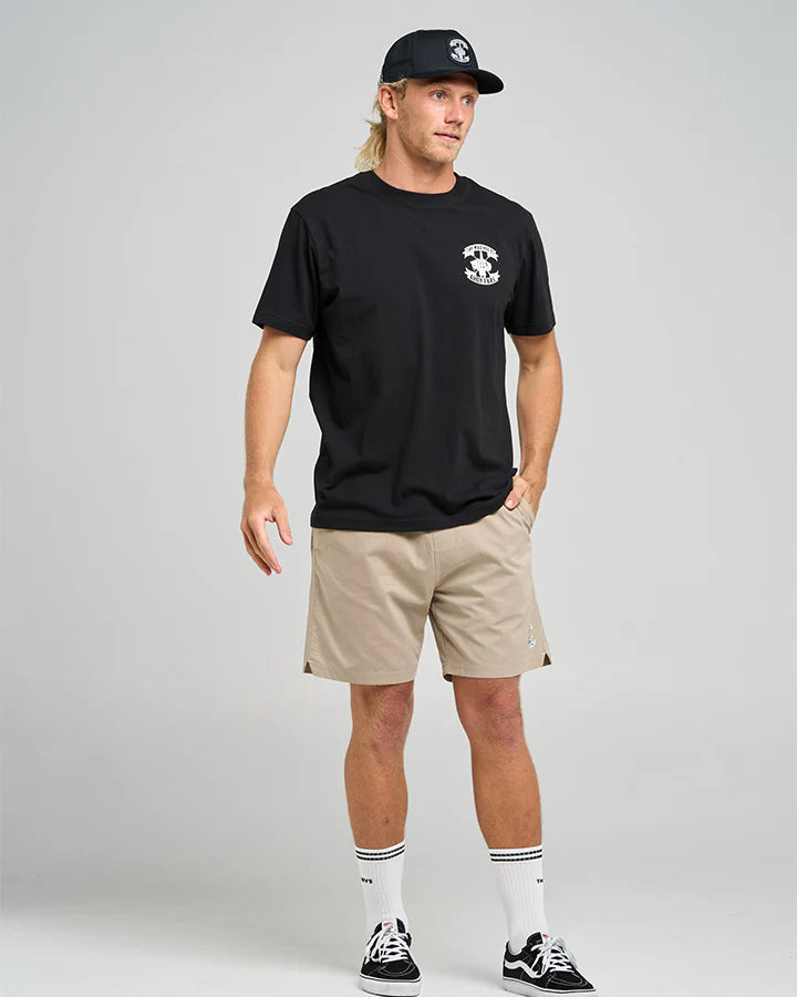 THE MAD HUEYS AHOY FKRS STORM SS TEE BLACK