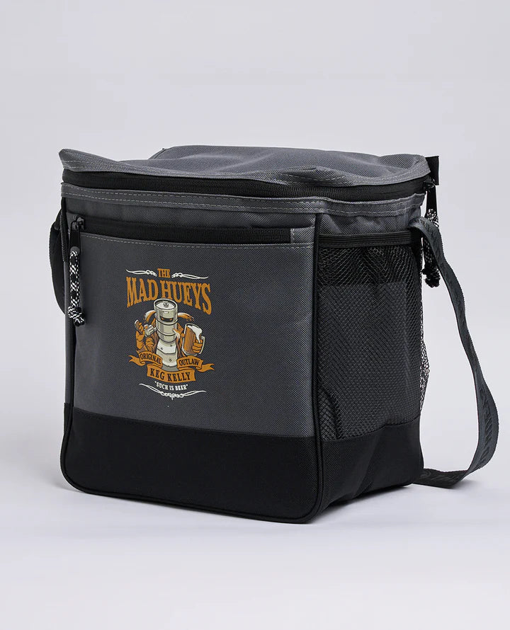 THE MAD HUEYS SUCH IS BEER COOLER BAG CHARCOAL