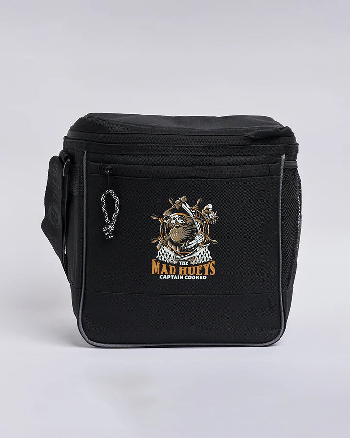 THE MAD HUEYS CAPTAIN SHIP FACED COOLER BAG BLACK