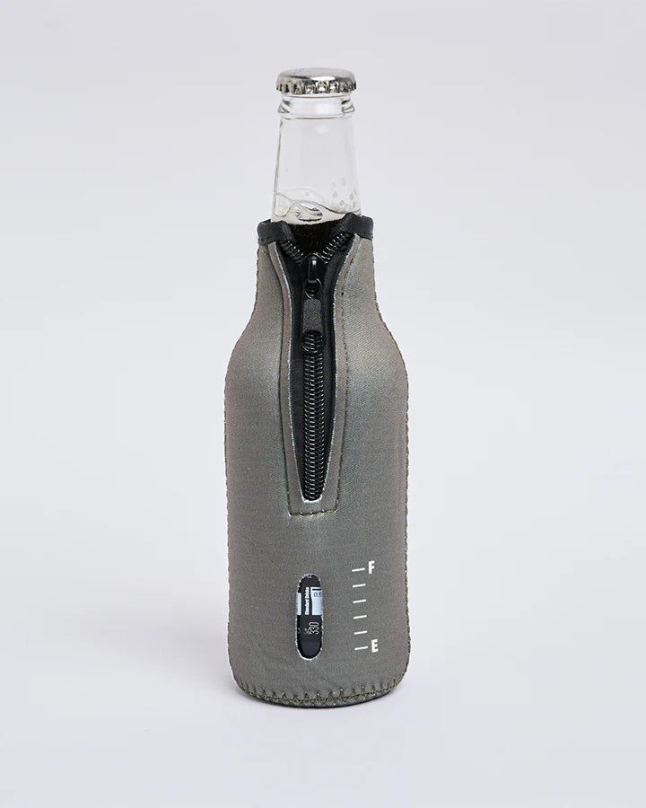 THE MAD HUEYS KRAKEN PORT HOLE TALL STUBBY COOLER OLIVE