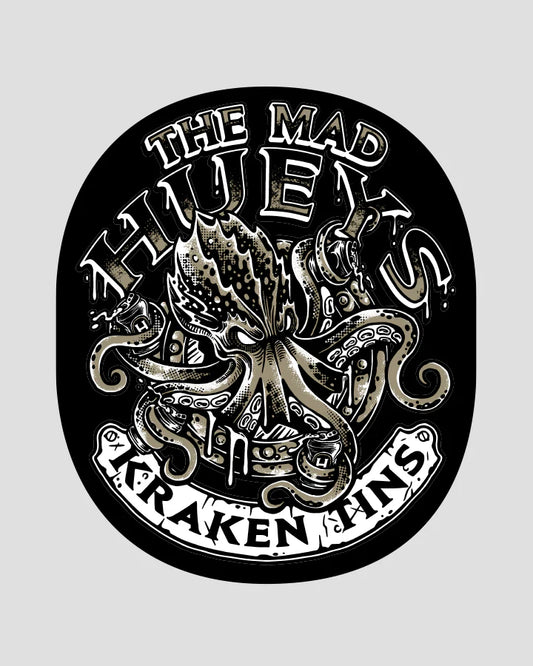THE MAD HUEYS KRAKEN PORT HOLE STICKER