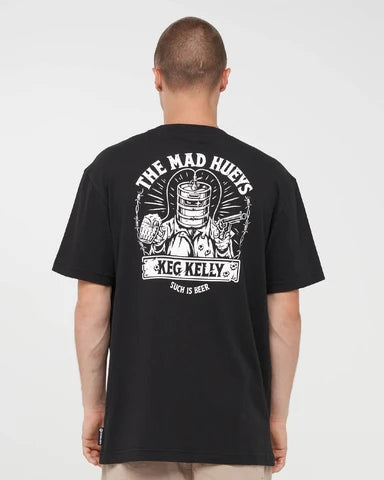 The Mad Hueys Such Is Kelly Short Sleeve Tee | Black