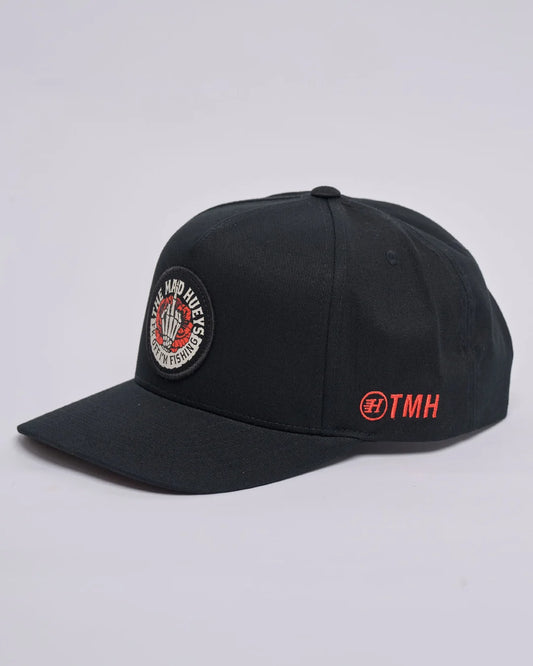 The Mad Hueys Shield Fk Off Twill Snapback | Black