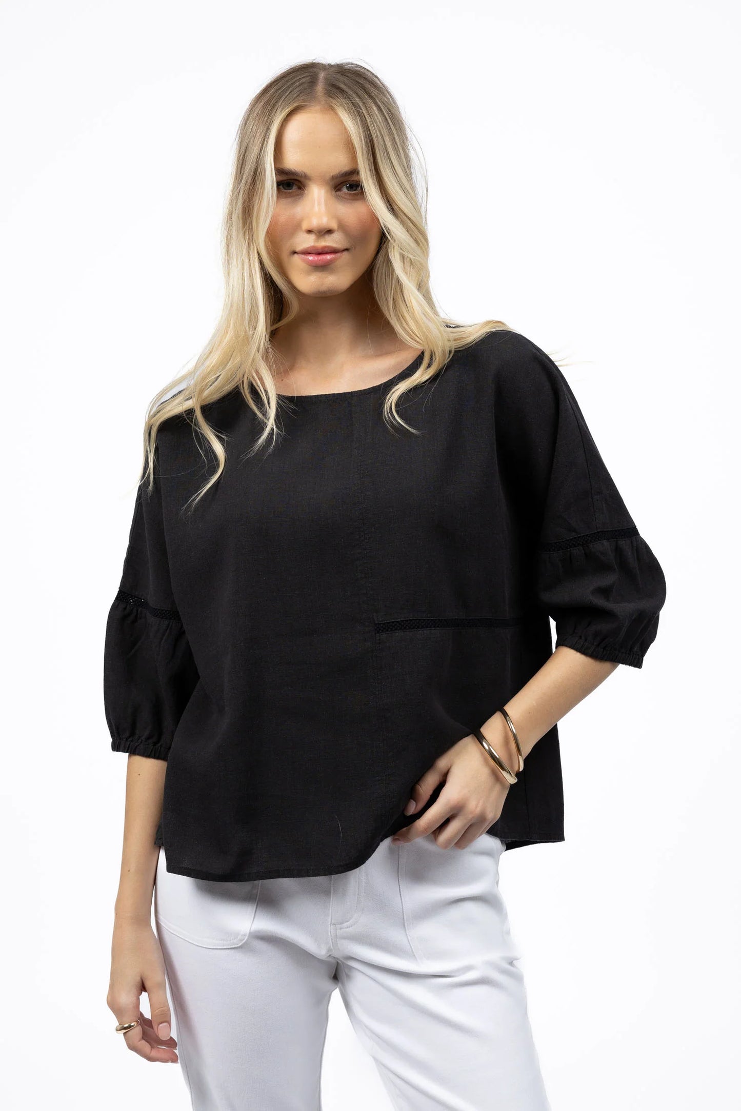 HUMIDITY MILLIE TOP BLACK