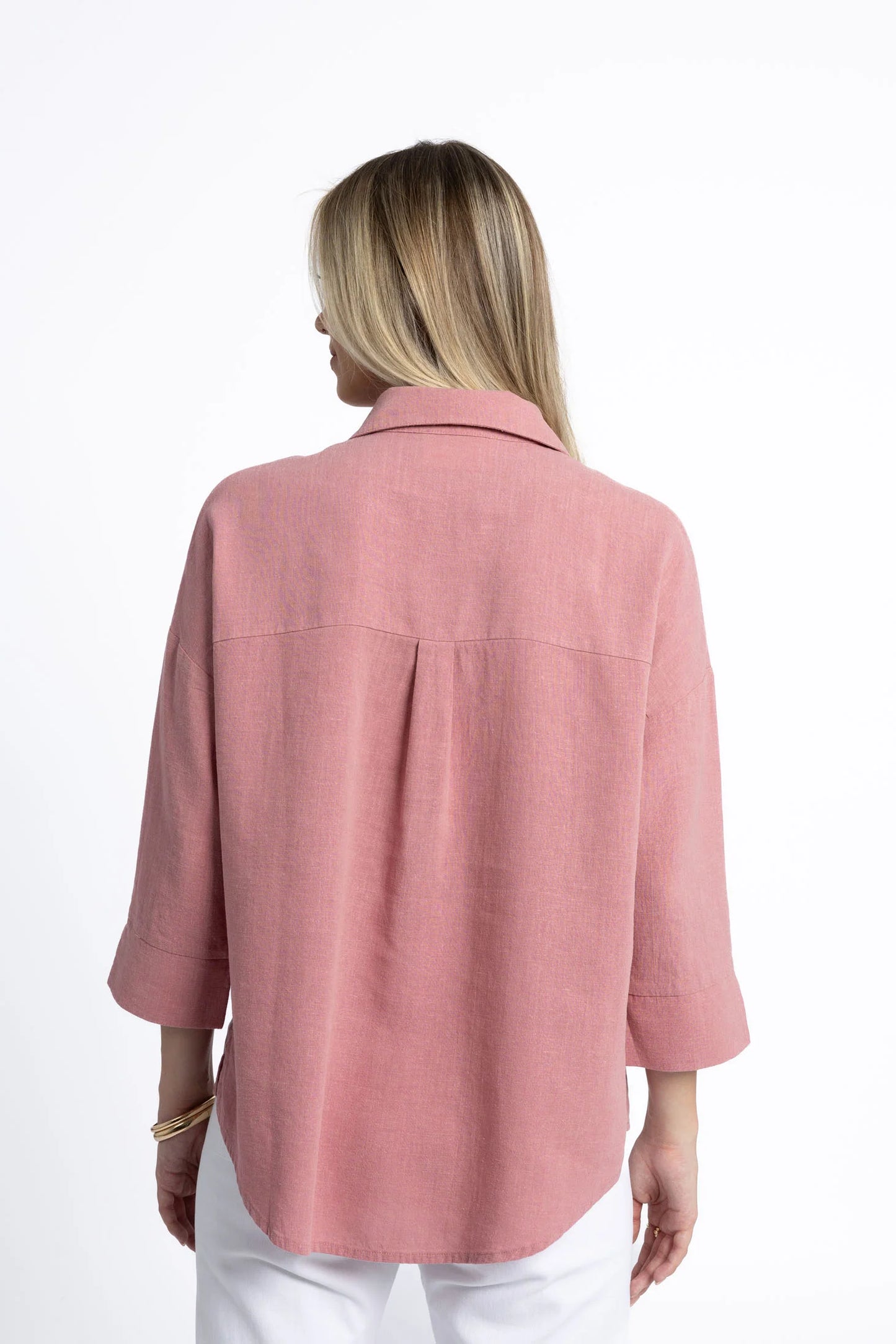 HUMIDITY EMPIRE SHIRT ROSE