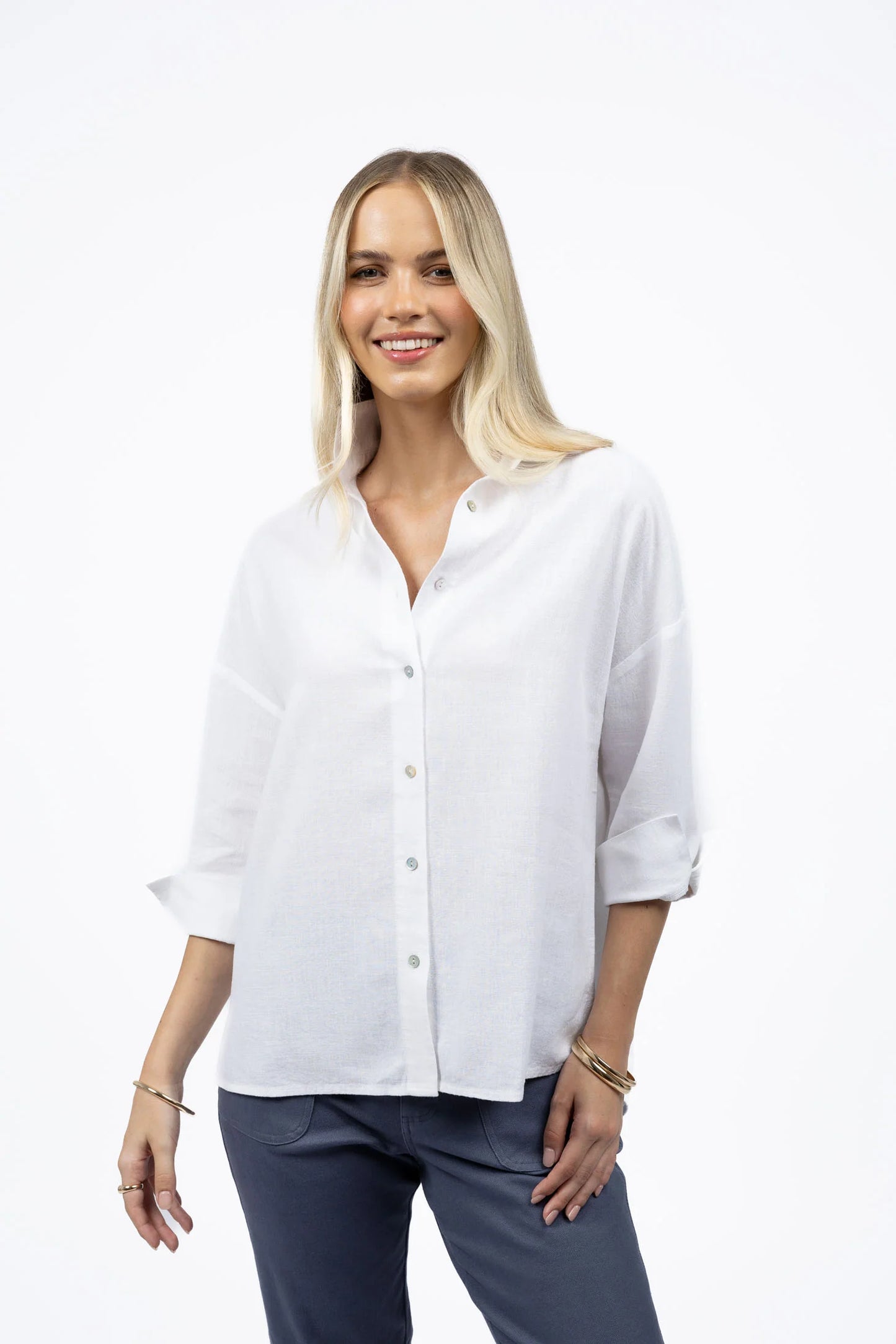 HUMIDITY EMPIRE SHIRT WHITE