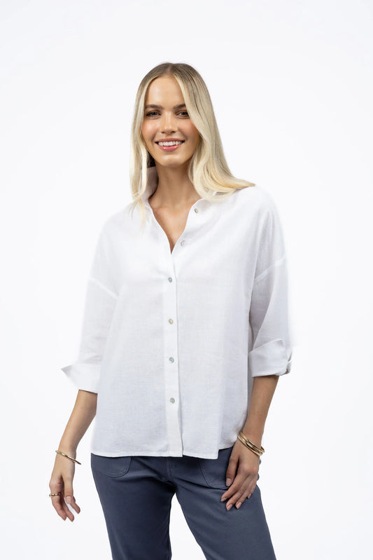 HUMIDITY EMPIRE SHIRT WHITE