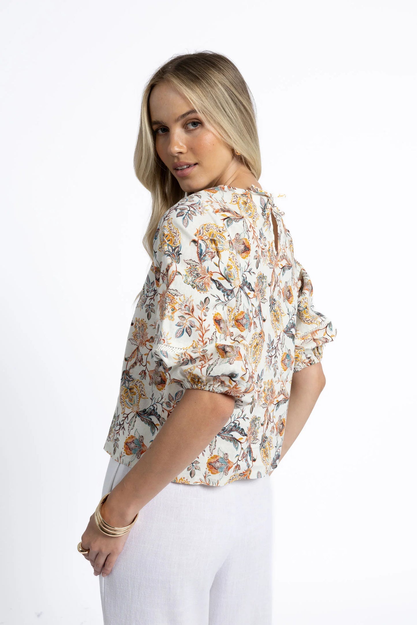 HUMIDITY SIA BLOUSE KAFIR PRINT