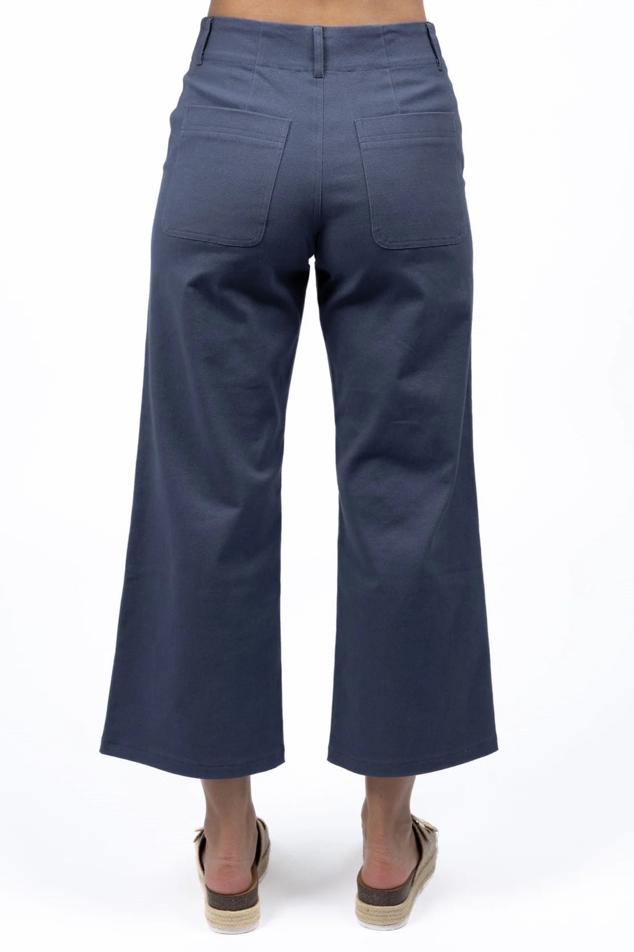 HUMIDITY MARGOT DRILL PANT STEEL BLUE
