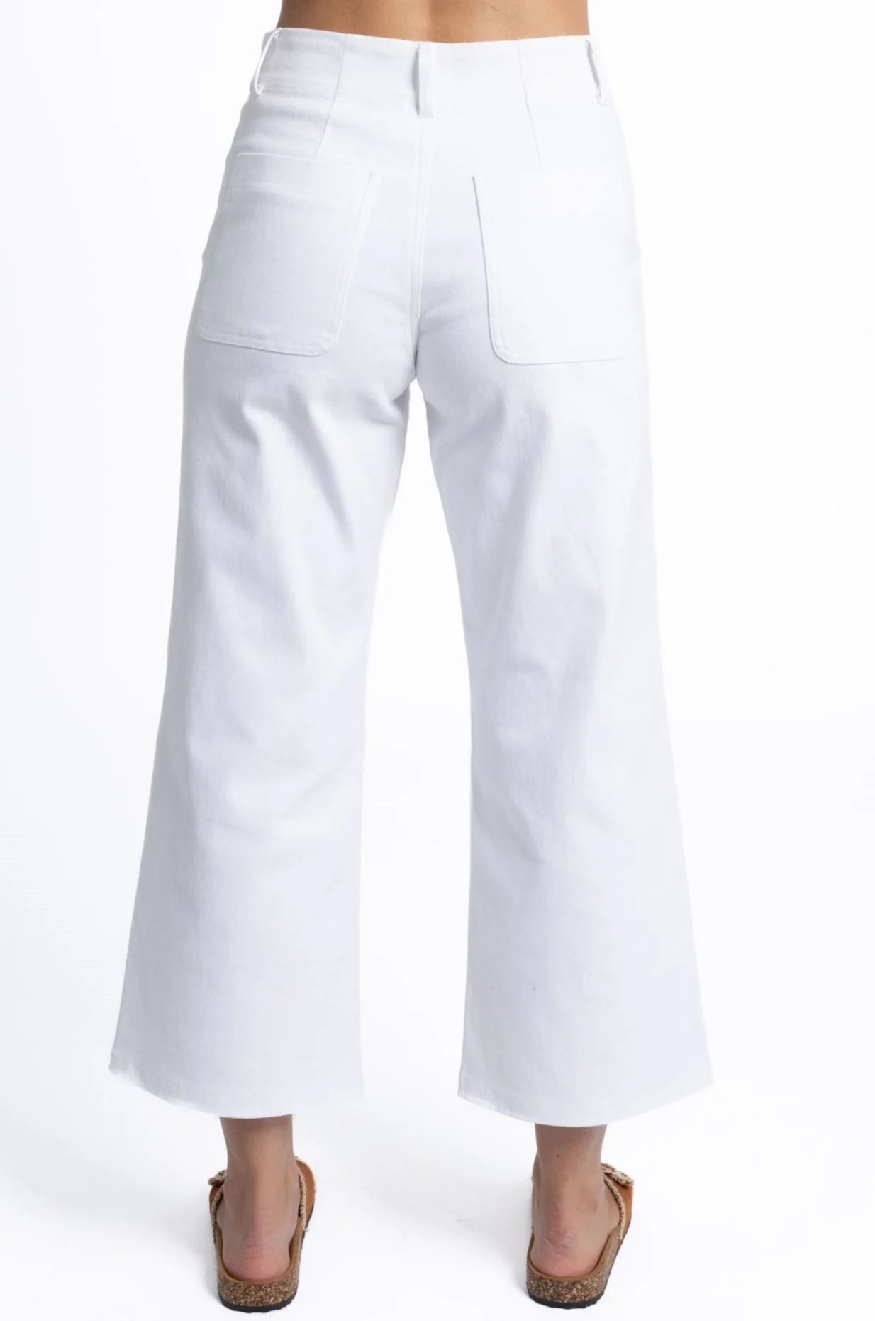 HUMIDITY MARGOT DRILL PANT WHITE