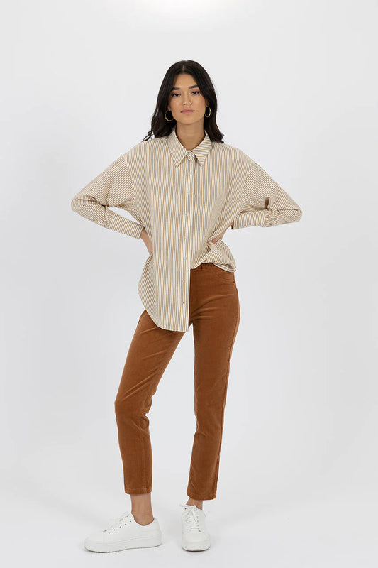 HUMIDITY ZALI SHIRT HONEY