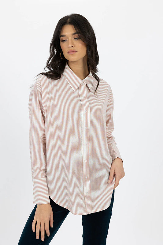 HUMIDITY SHIRT ZALI SHIRT PINK CLAY