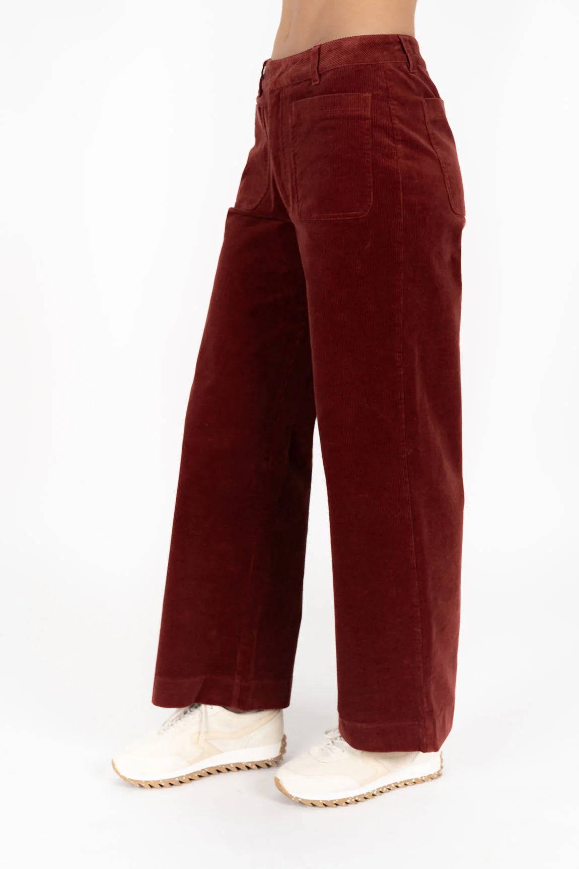 HUMIDITY SUKI CORD PANT RUST