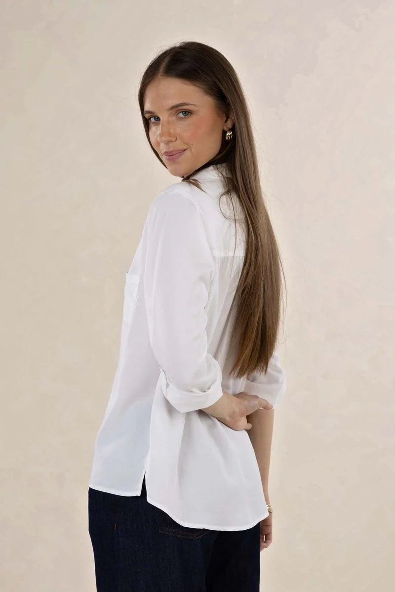 Humidity Leni Shirt | White