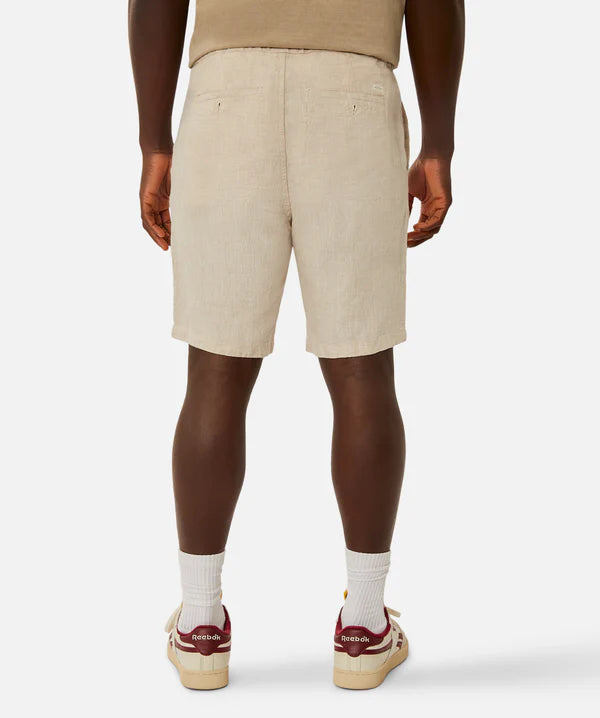 INDUSTRIE THE BALLER LINEN SHORT YD WHEAT