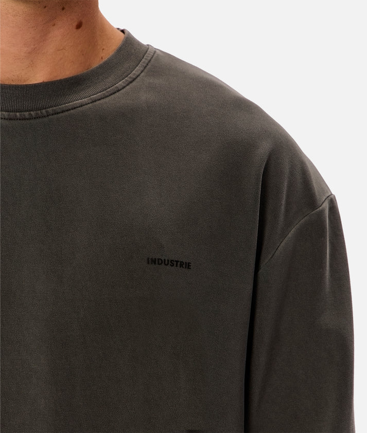 INDUSTRIE THE NEWPORT L/S TEE ONYX