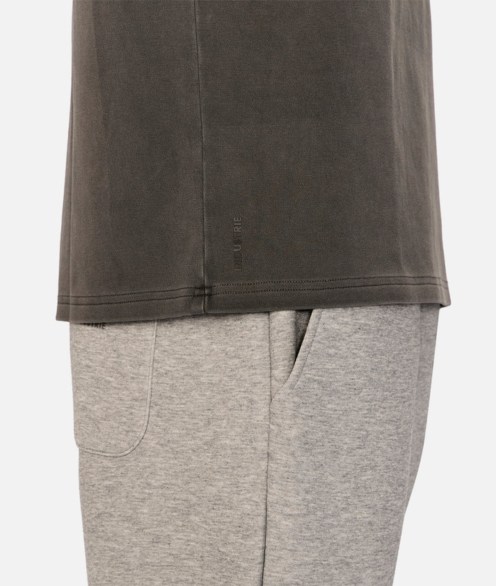 INDUSTRIE THE NEWPORT L/S TEE ONYX