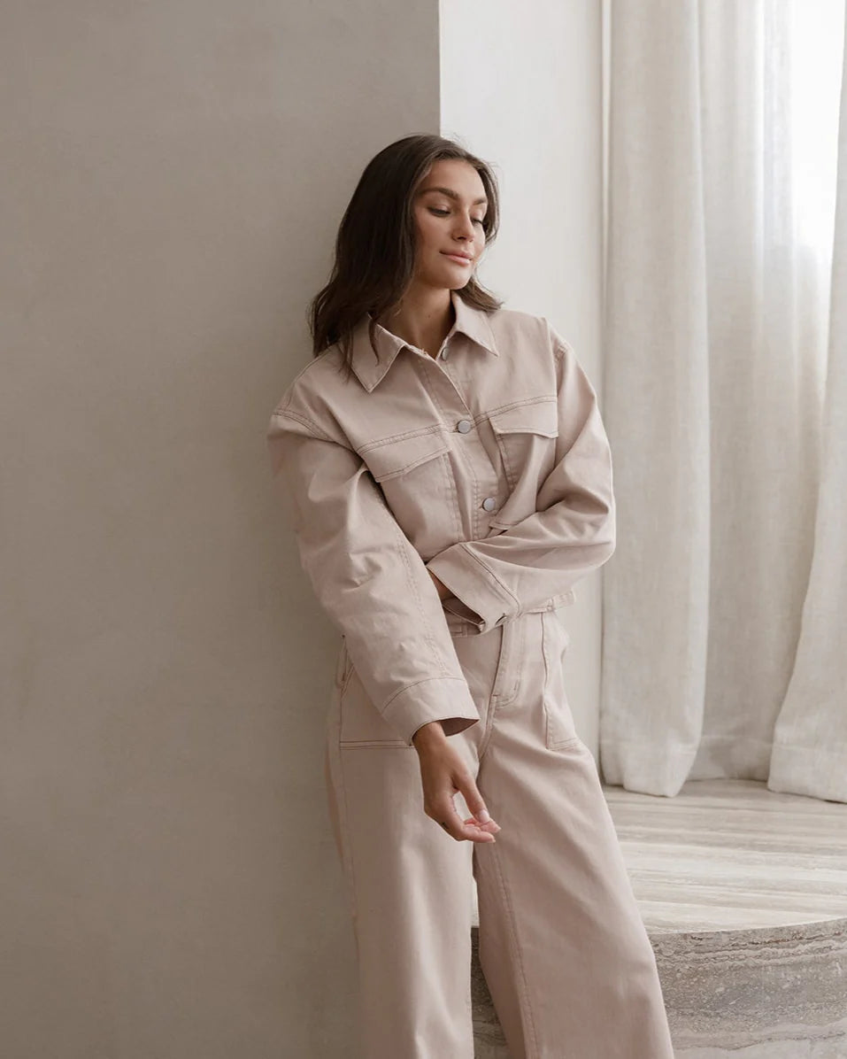 SASS REECE JACKET TAN