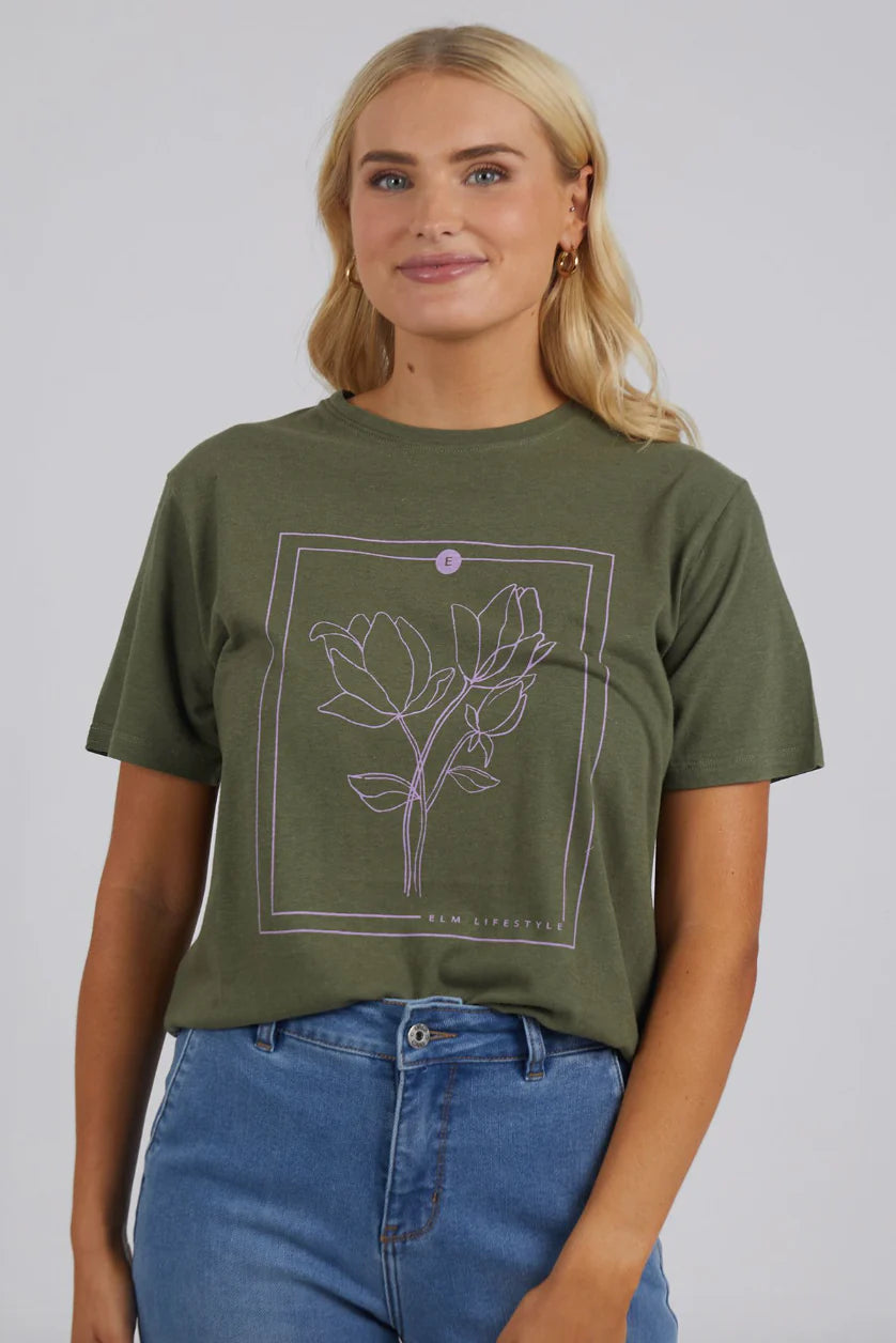 ELM LAUREL TEE CLOVER