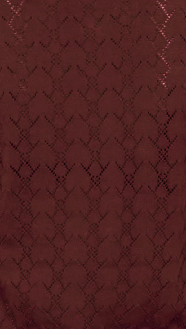 Mink Pink Calla Knit Tee | Chocolate