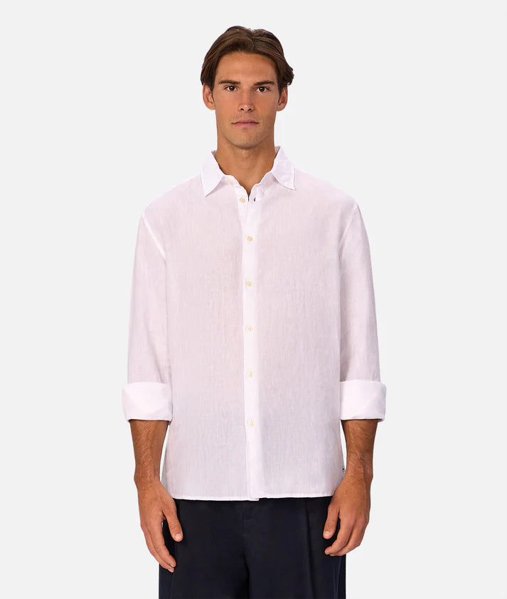 INDUSTRIE THE ST MARTIN S/S SHIRT WINTER WHITE