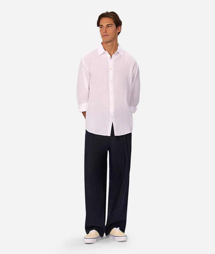 INDUSTRIE THE ST MARTIN S/S SHIRT WINTER WHITE