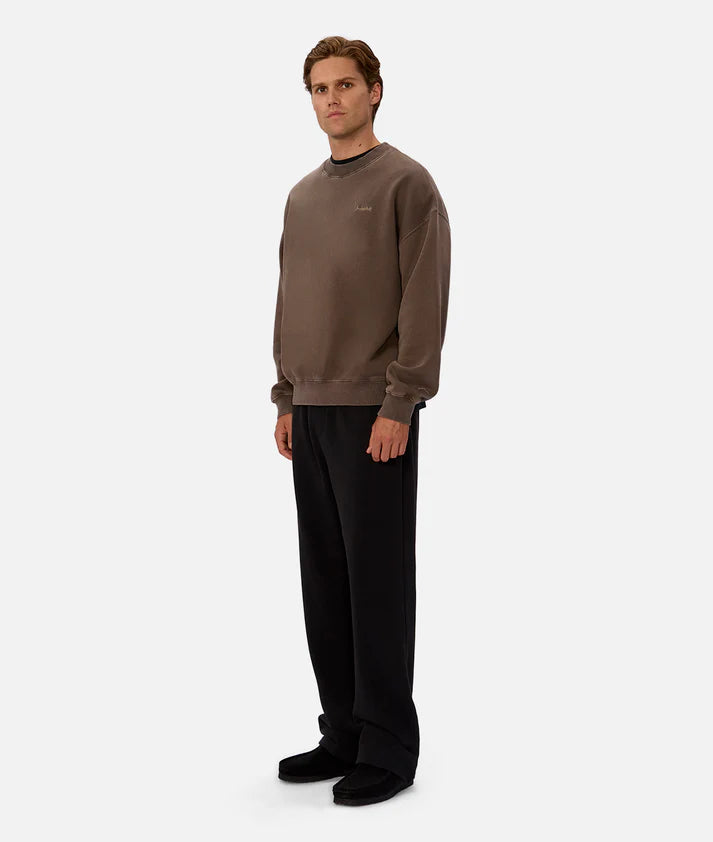 INDUSTRIE THE NEW DEL SUR WASHED SWEAT MOCHA