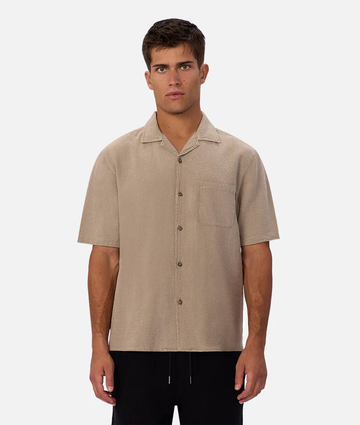 Industrie The Ecuador Short Sleeve Shirt | Taragon