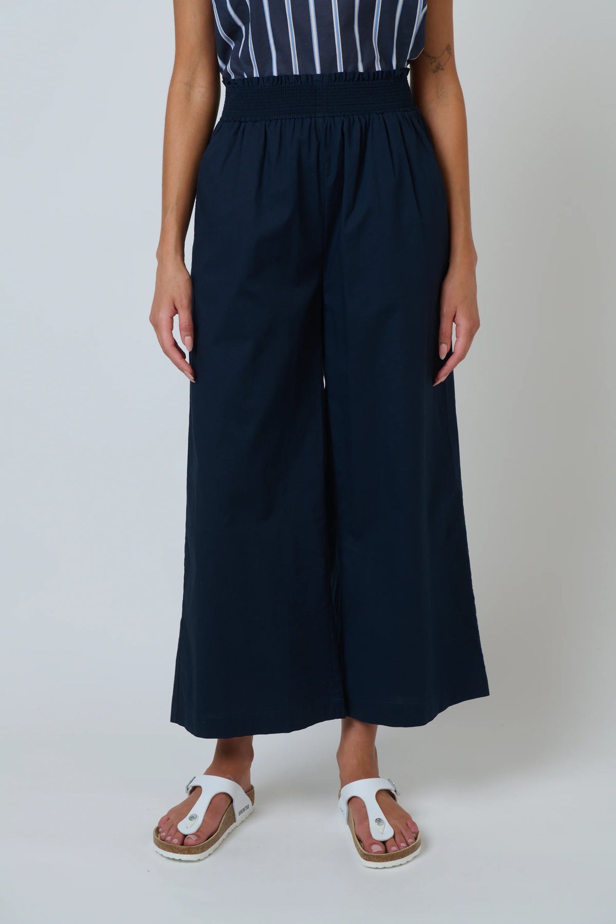 Namastai Cotton Pants | Navy
