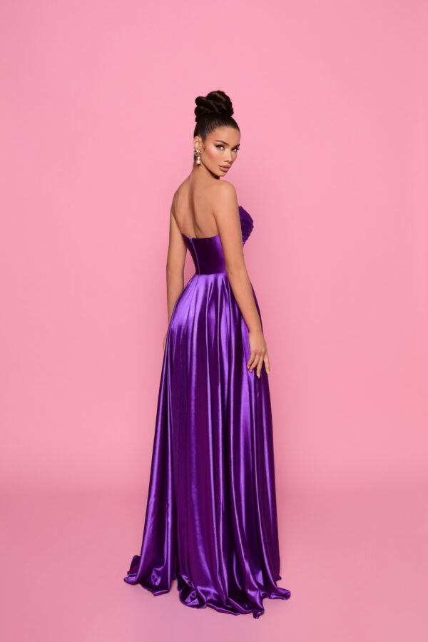 NICOLETTA NP158 DRESS PURPLE