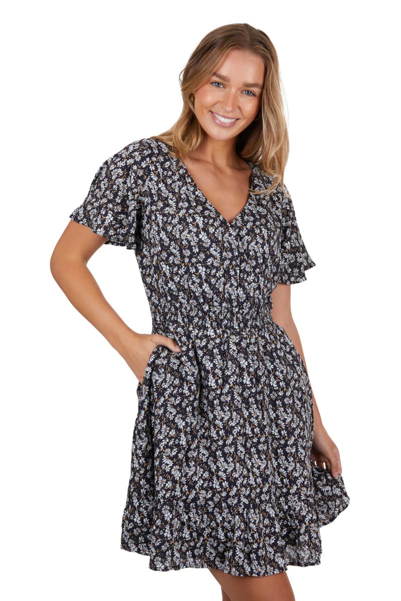 PURE WESTERN WOMENS BRONTE SS DRESS