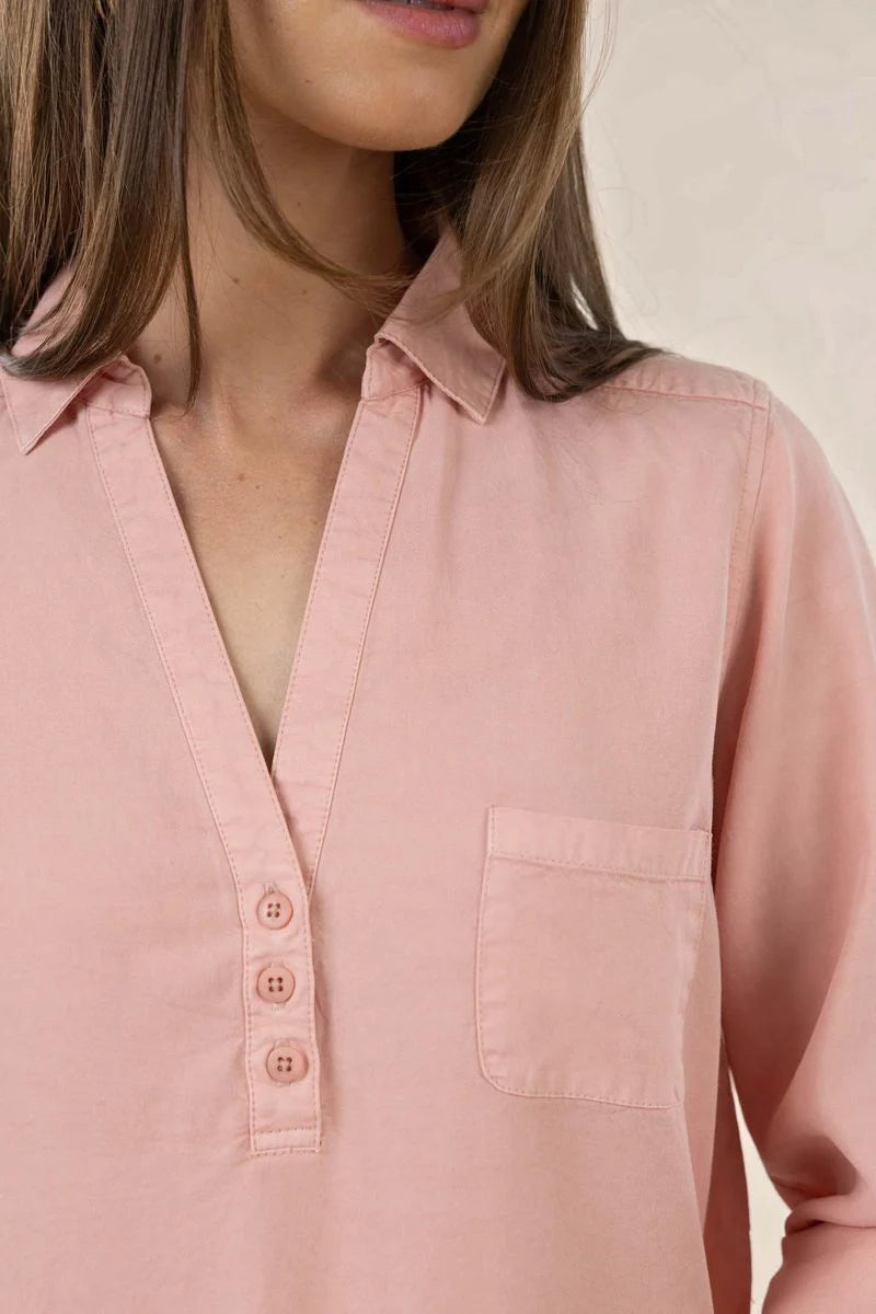 Humidity Leni Shirt | Peony