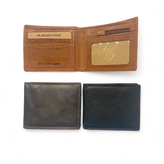 RUGGED HIDE CLIVE MENS WALLET