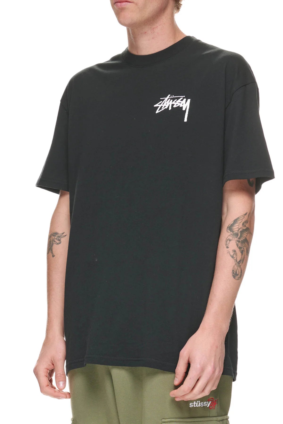 STUSSY SOLID GRAFFITI C SS TEE BLACK – Lizzy's This n That