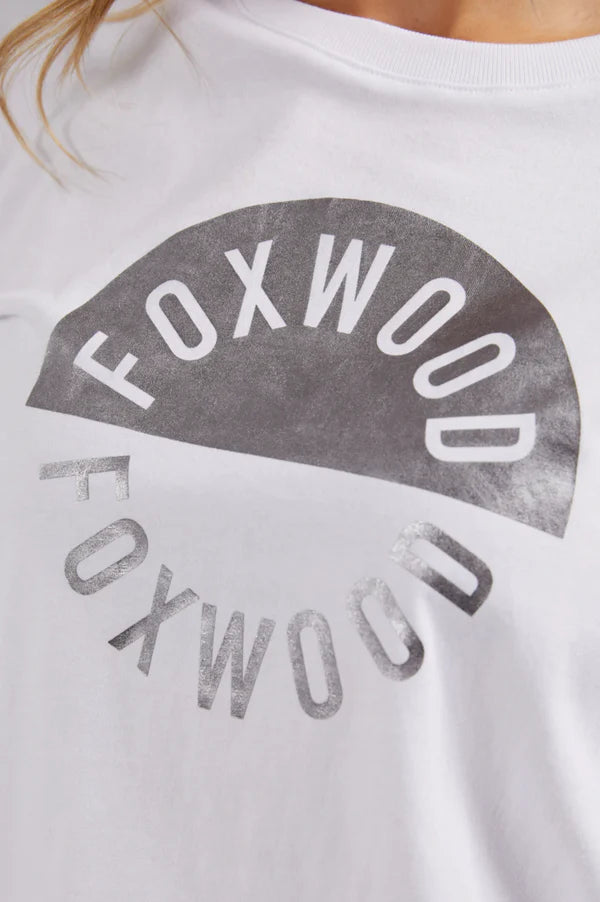 FOXWOOD OUTLINE TEE WHITE