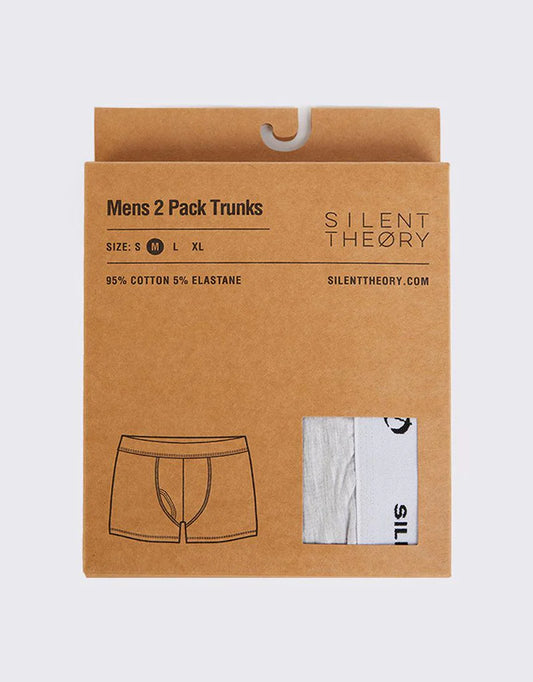 SILENT THEORY TRUNK 2 PACK GREY MARLE