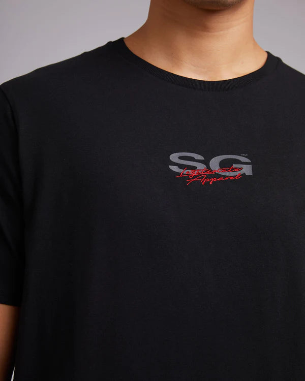 ST GOLIATH ARCHIVE TEE BLACK